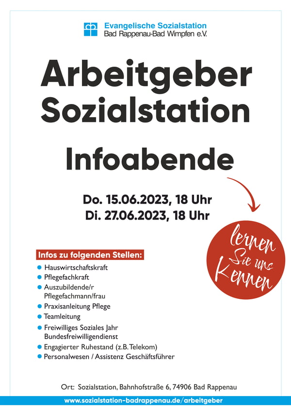 Infoabende 2023