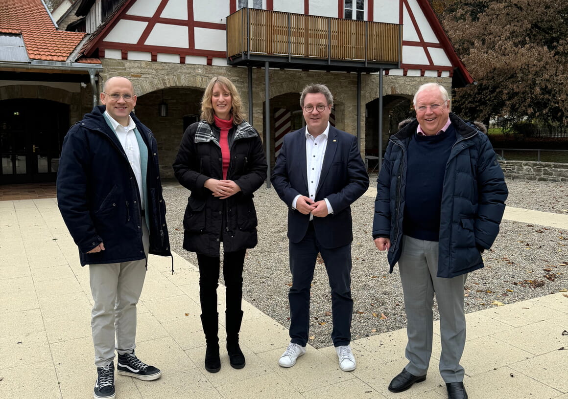 Landtagsabgeordnete zu Besuch